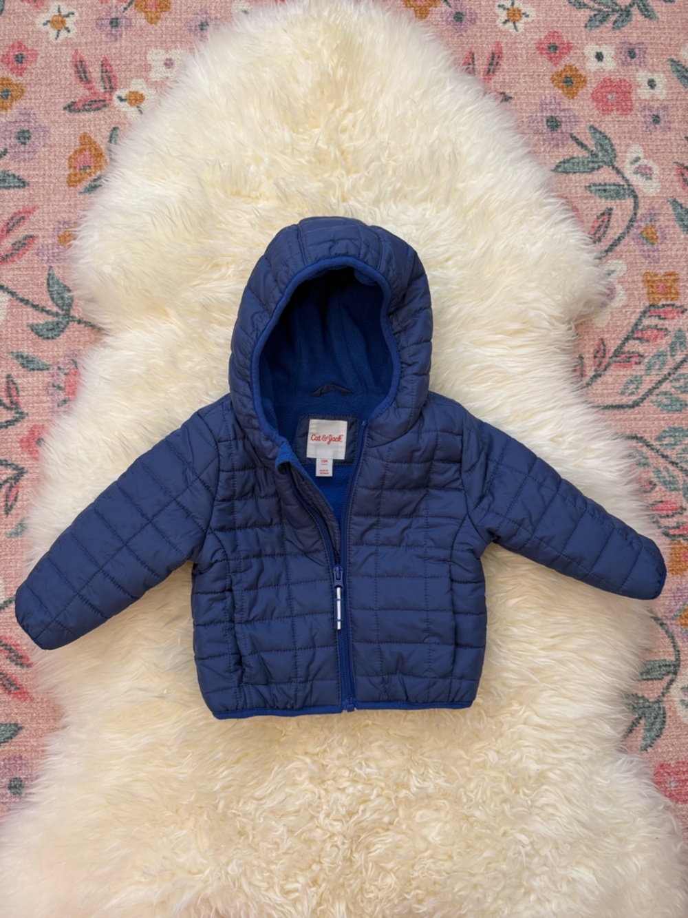 Cat & Jack Baby Puffer Jacket - Picture 2 of 7